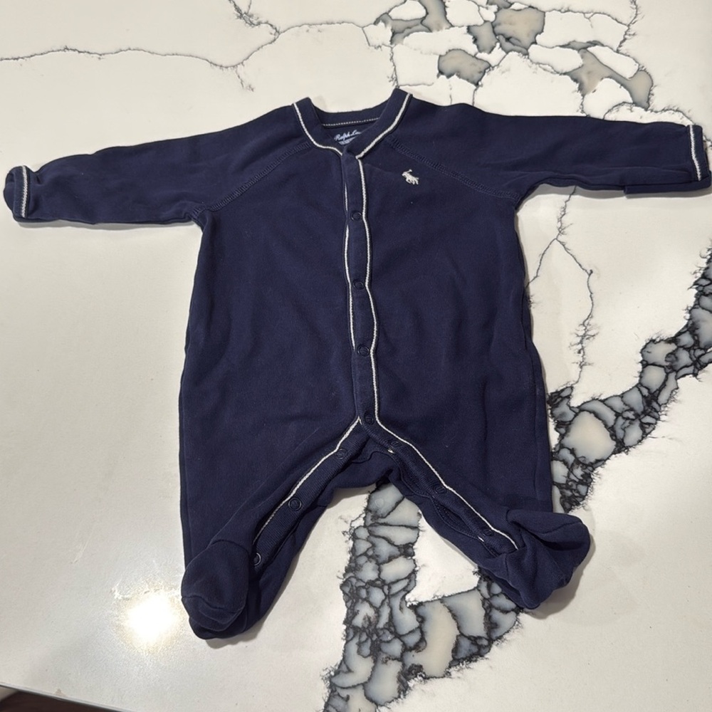 Ralph Lauren Newborn Onesie